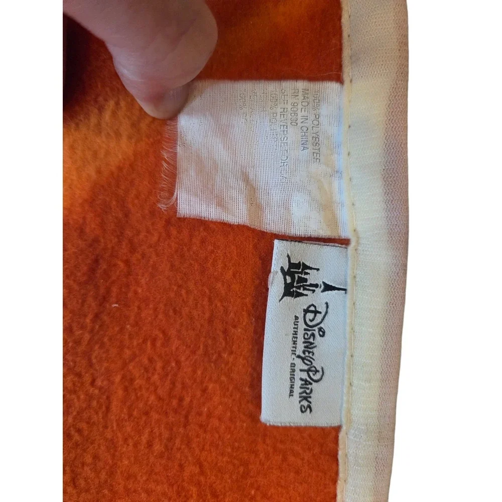 Disney‎ World Mickey Mouse Fleece Throw Blanket, Gently Used, 58.5
